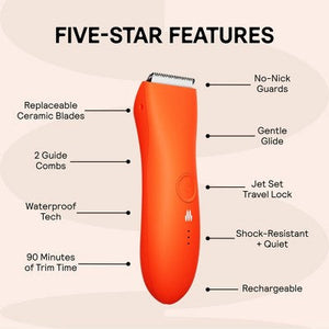 Meridian Trimmer Premium Pubic & Body Hair Trimmer