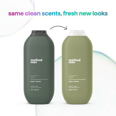 Method Men Body Wash Juniper Sage 18 fl oz