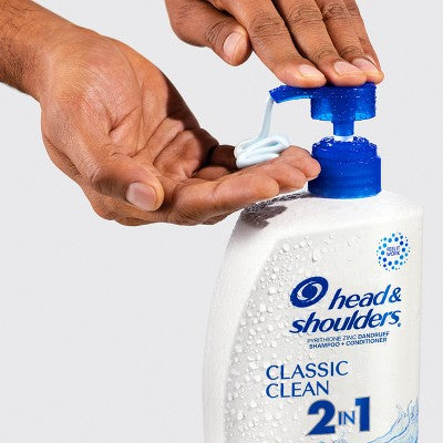 Head & Shoulders Dandruff Shampoo, Classic Clean, 28.2 fl oz