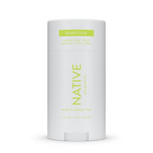 Native Sensitive Solid Deodorant for Women & Men Aloe & Green Tea