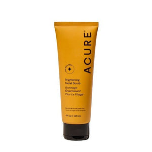 Acure Brightening Facial Scrub Unscented 4 fl oz - Imperfect Container