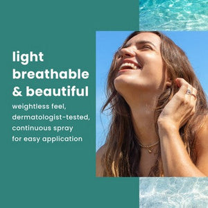 Hawaiian Tropic Silk Hydration Weightless Sunscreen C-Spray SPF 50 6oz