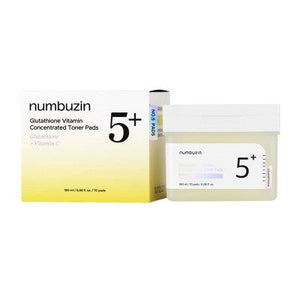 numbuzin-No.5+-Glutathione-Vitamin-Concentrated-Toner-Pads-70ct-Toners