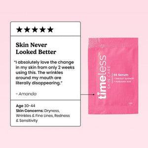 Timeless Skin Care Matrixyl Synthe Serum Pouches 28ct - New