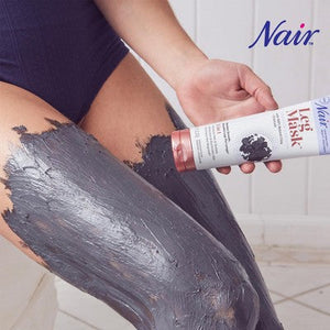 Nair Hair Remover Beauty Treatment Charcoal Clay Leg Mask 8.0oz