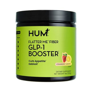 HUM Nutrition Flatter Me Fiber GLP-1 Booster Dietary Supplements 4oz - Imperfect Container