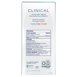Secret Clinical Active Fresh 2.6oz Antiperspirant