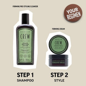 American Crew Men's Medium Hold and Medium Shine Forming Gel Cream 3oz