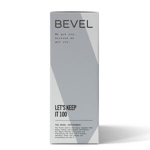 Bevel Men's Shave Kit Safety Razor and Brush with 40 Blades