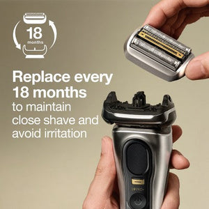 Braun Electric Shaver Replacement Head Silver - New