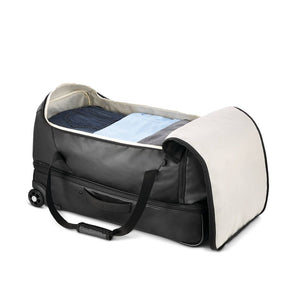 High Sierra 28" Wheeled Drop Bottom Duffel Bag - Black Graphic