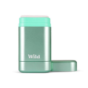 Wild Cosmetics Cream Deodorant Refill Coconut & Vanilla with Aqua Case 5.29oz - Imperfect Box