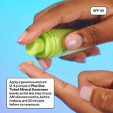 Bubble Skincare Plus One Tinted Mineral - SPF 40 - 1.7 fl oz