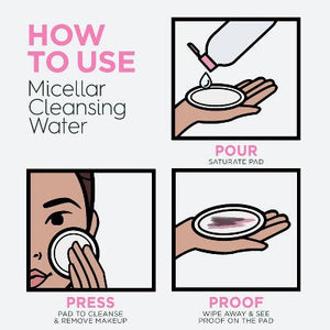 Garnier Micellar Water Hydrating Facial Cleanser & Makeup Remover Basic Cleansing 23.7 fl oz - New