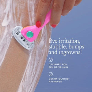 Billie Women's Malibu Razor Kit 1 Handle + Magnetic Holder + 2 Blade Refills