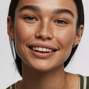 Fazit Gold Glitter Freckle Makeup Patches - 6-Piece Set