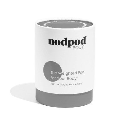 nodpod-Weighted-Pod-For-Your-Body-Microplush-Compact-Weighted-Blanket-Elephant-Gray-New-