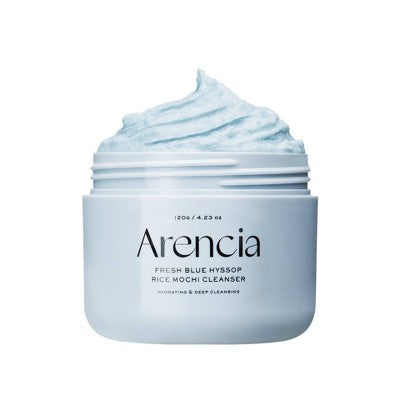 Arencia-Rice-Mochi-Cleanser-Fresh-Blue-Hyssop-4.23oz-Facial-Cleansers
