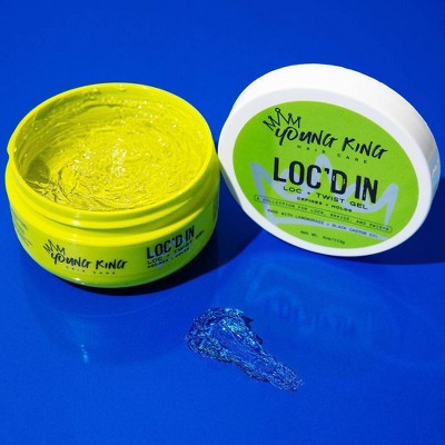Young King Hair Care Loc and Twist Hair Gel 4oz - Imperfect Container