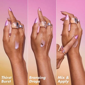 e.l.f. SKIN The Hottest Drops Duo Bronzing Drops & Holy Hydration 2ct/0.33 fl oz - Imperfect Box