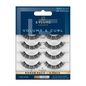 Eylure False Eyelashes No 114 4pc - Imperfect Box