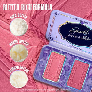 NYX Professional Makeup Bridgerton Royal Blush Buttermelt Blush Palette 1 kit - Imperfect Box