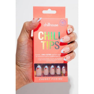 Chillhouse Chill Tips Press-On Fake Nails Cherry Picking 24ct