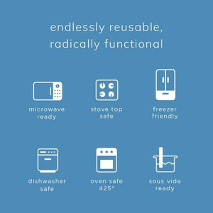 Stasher Reusable Silicone Travel Accessories Bag Set - 2 Pack