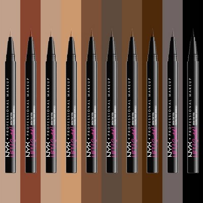 NYX Professional Makeup Lift N Snatch Brow Tint Pen Black 0.03 fl oz