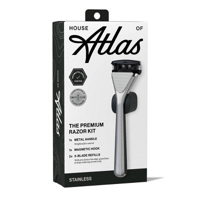 House of Atlas Premium Razor Kit 2ct - New