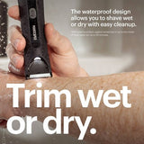 MANSCAPED The Lawn Mower 3.0 Plus Essentials Shaving Kit, SkinSafe Electric Groin and Body Hair Trimmer, Men's Grooming Gift Set - Imperfect Box