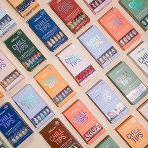 Chill Tips Press-On Fake Nails Wavy Baby 24ct