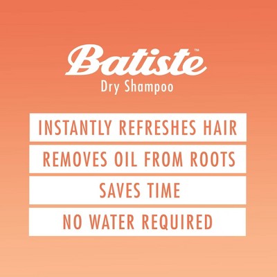 Batiste Dark Brown Dry Shampoo 5.71oz Imperfect Container