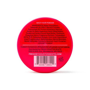 Fresh by Houston White Pomade for Wavy Hair 3oz