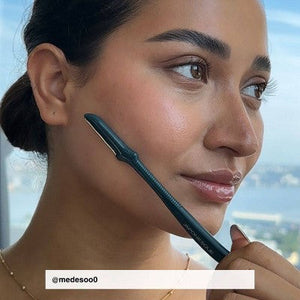 Japonesque Precision Dermaplaner Facial Brush Razors 3ct