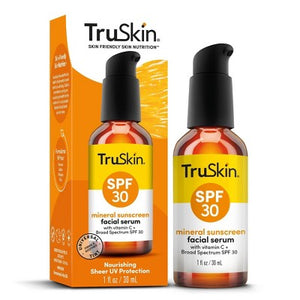 TruSkin Mineral Sunscreen Facial Serum with Vitamin C SPF 30 1 fl oz