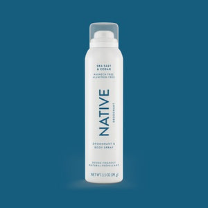 Native Spray Deodorant Sea Salt & Cedar 3.5oz - Imperfect Container