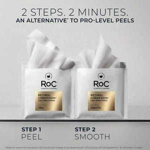 RoC Retinol Correxion Line Smoothing Peel Pads 20ct - Missing Box