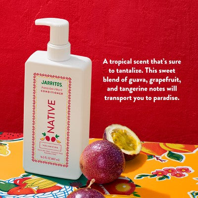 Native Limited Edition Jarritos Passion Fruit Volumizing Conditioner 16.5 fl oz - Imperfect Container