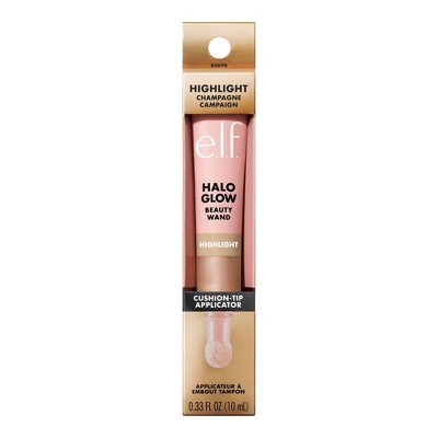 e.l.f. Halo Glow Highlighter Beauty Wand Champagne Campaign 0.33 fl oz