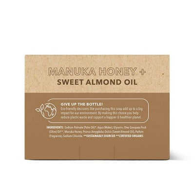 Olivia Care Bar Soap Set - Manuka Honey + Sweet Almond Oil 15oz/3ct