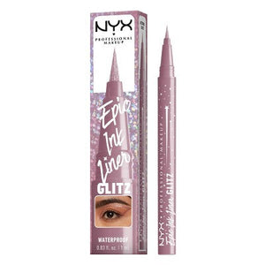 NYX Professional Makeup Epic Wear Glitz Waterproof Metallic Liquid Eyeliner Shimmer Stitch 0.03fl oz - Imperfect Box
