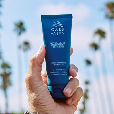 OARS + ALPS Men's Daily All-Natural Anti-Aging Face + Eye Cream 2.5 fl oz
