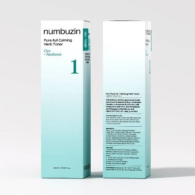 Numbuzin No.1 Pure-Full Calming Herb Toner 10.14 fl oz