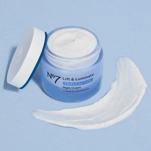 No7 Lift Luminate Triple Action Night Cream 1.69 fl oz - Imperfect Box