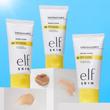 e.l.f. SKIN Suntouchable Whoa Glow Primer Sunlight SPF 30 1.69 fl oz - Imperfect Box