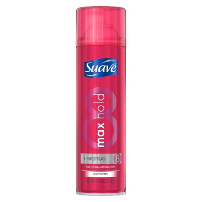 Suave Max Hold Unscented Hairspray 11oz