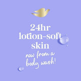 Dove Beauty Anti-Stress Body Wash Pump Blue Chamomile; Oat Milk 24hr Lotion-Soft Skin 30.6 fl oz - Imperfect Container