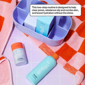 Bubble Skincare Shower Caddy Skincare Sets for Combination Skin 3ct - Imperfect Box