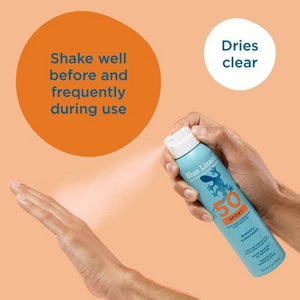Blue Lizard Sport Mineral Sunscreen Spray SPF 50+ 5oz - Imperfect Container